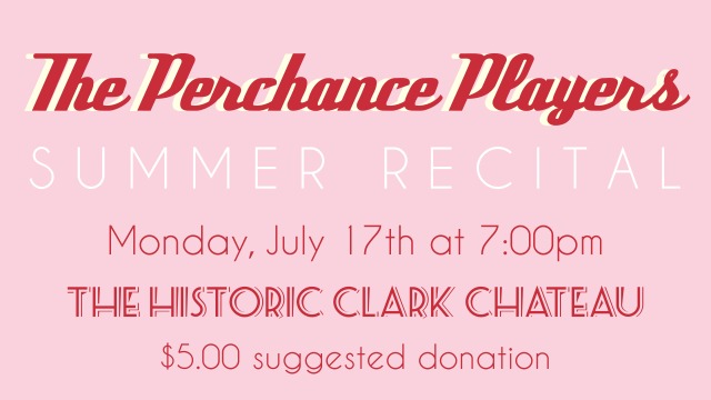 Perchance Players Summer Recital